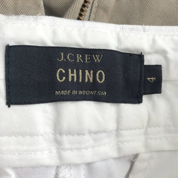 J Crew Chino Shorts Size 4 - Picture 2 of 7